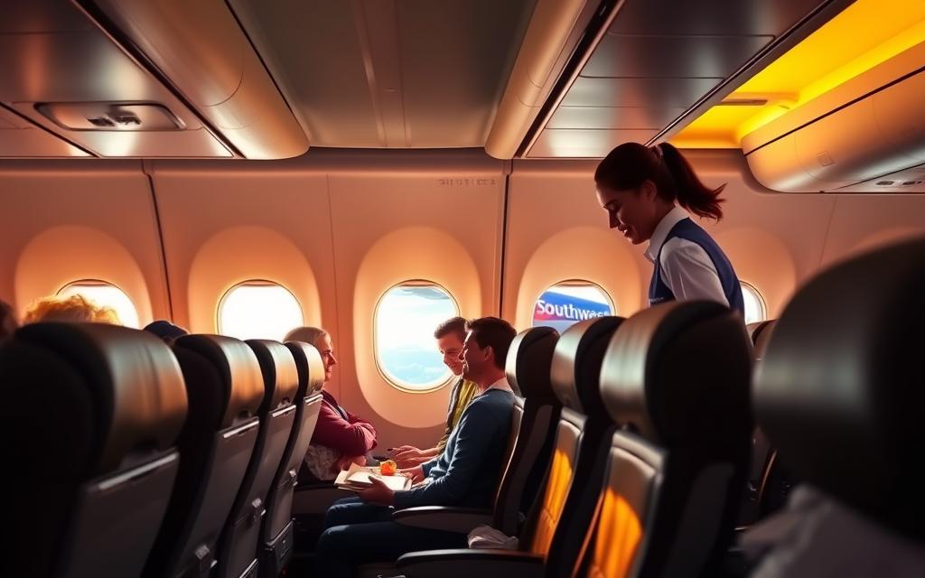 southwest airlines in-flight experience